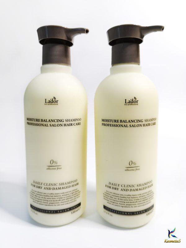 Bezsilikonowy Szampon nawilżający La'dor Moisture Balancing Shampoo 1