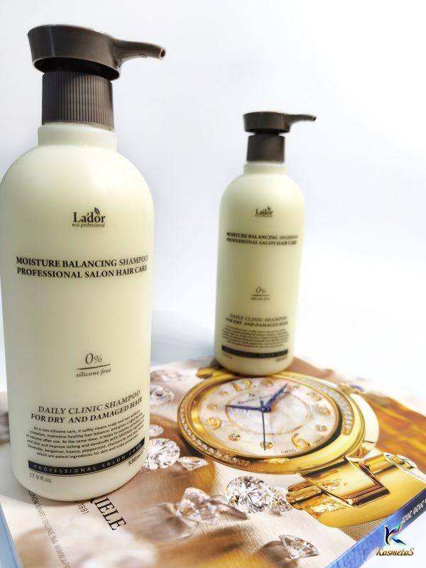 Bezsilikonowy Szampon nawilżający La'dor Moisture Balancing Shampoo 5
