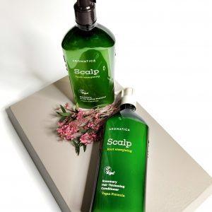Bezsiarczanowy zestaw wzmacniający szampon i odżywka z rozmarynem Aromatica Rosemary Scalp Scaling Shampoo and Conditioner 3
