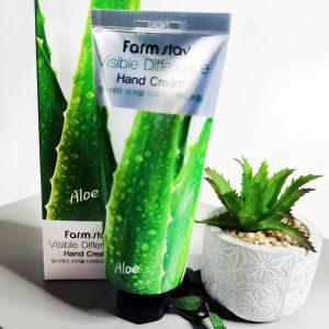 FarmStay Visible Difference Hand Cream Aloe Vera 2