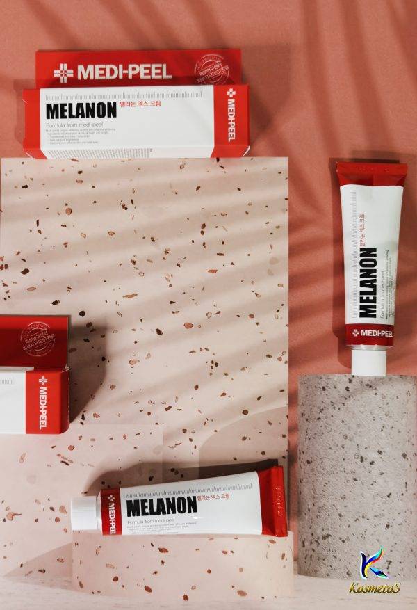 Rozjaśniający krem przeciw plam starzeniowych Medi-Peel Melanon X Cream 4