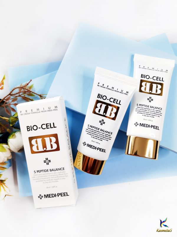 BB krem z fito-komórkami macierzystymi Medi-peel Bio-Cell BB Cream SPF50+PA+++ 3