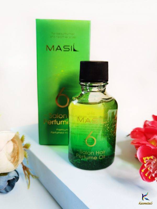 Perfumowany olejek do włosów Masil 6 Salon Hair Perfume Oil 2