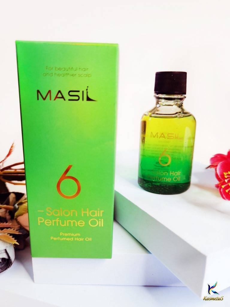 Perfumowany olejek do włosów Masil 6 Salon Hair Perfume Oil 3