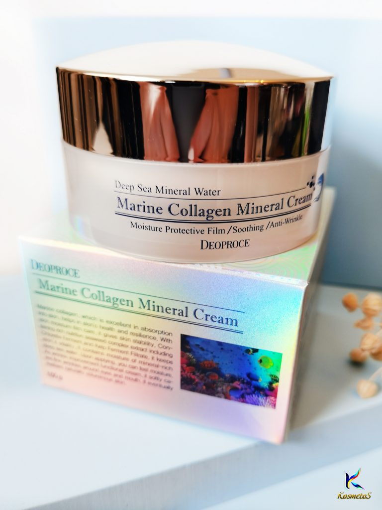 Deoproce Marine Collagen Mineral Cream Deep Sea Mineral Water 1