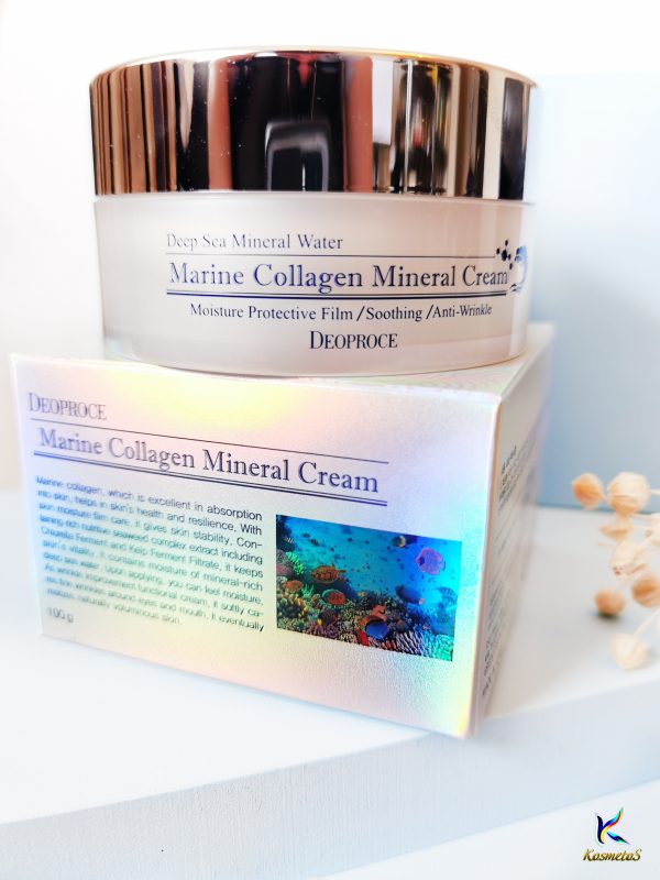 Deoproce Marine Collagen Mineral Cream Deep Sea Mineral Water 3