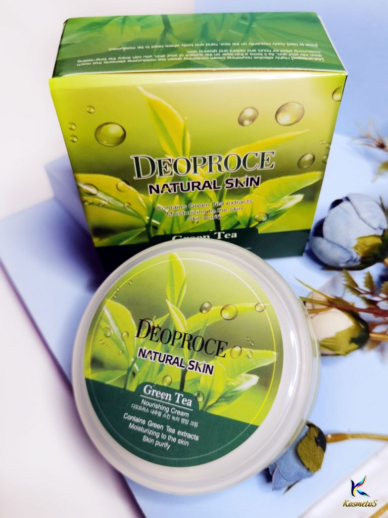 Deoproce Natural Skin Green Tea Nourishing Cream 2