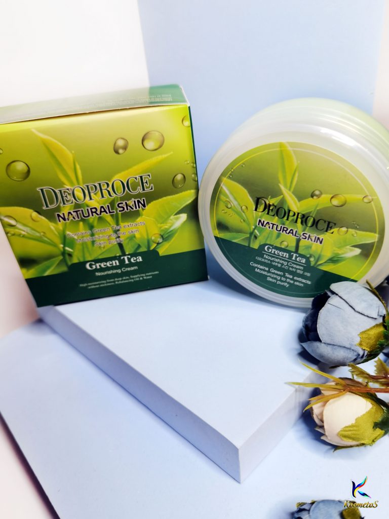 Deoproce Natural Skin Green Tea Nourishing Cream 3