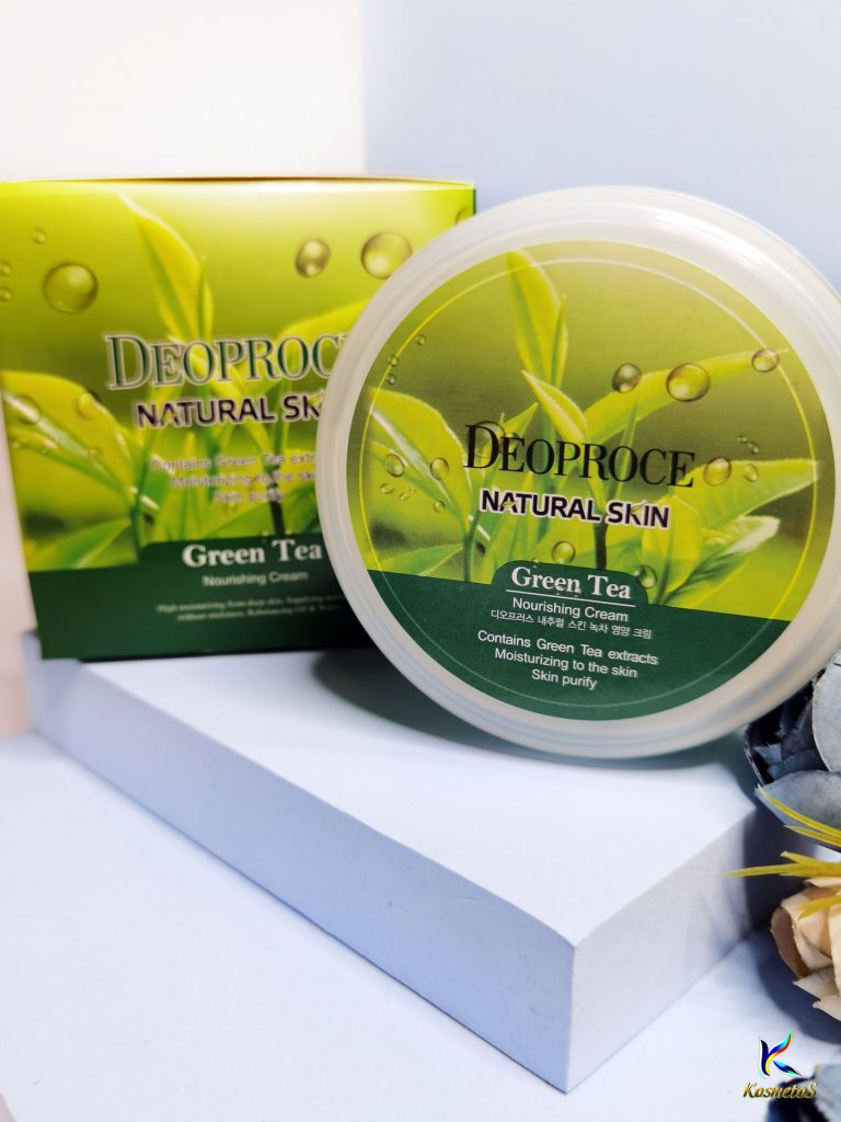 Deoproce Natural Skin Green Tea Nourishing Cream 4