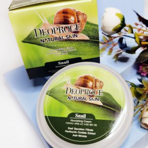 Deoproce Natural Skin Snail Nourishing Cream 1