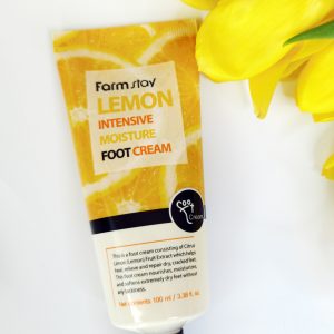 Farmstay Lemon intensive moisture foot cream 2