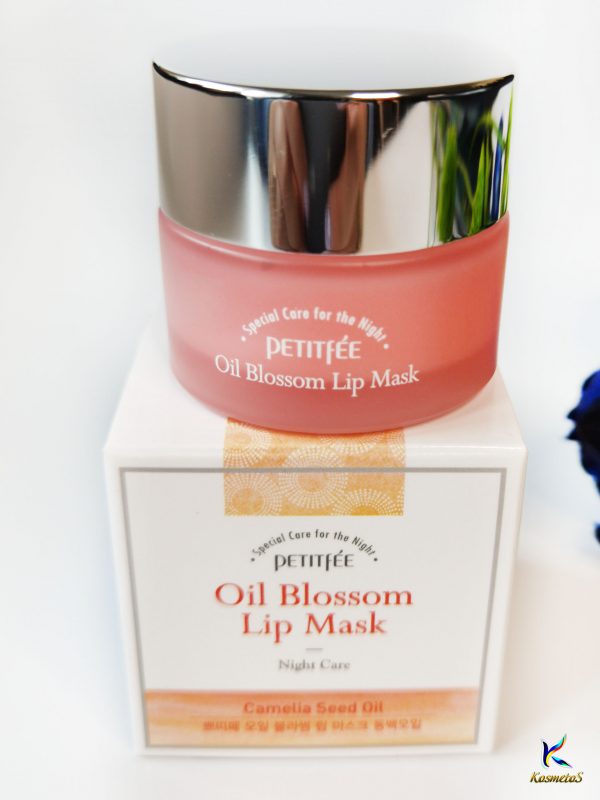 Petitfee Oil Blossom Lip Mask 15 g Camelia Seed Oil 2