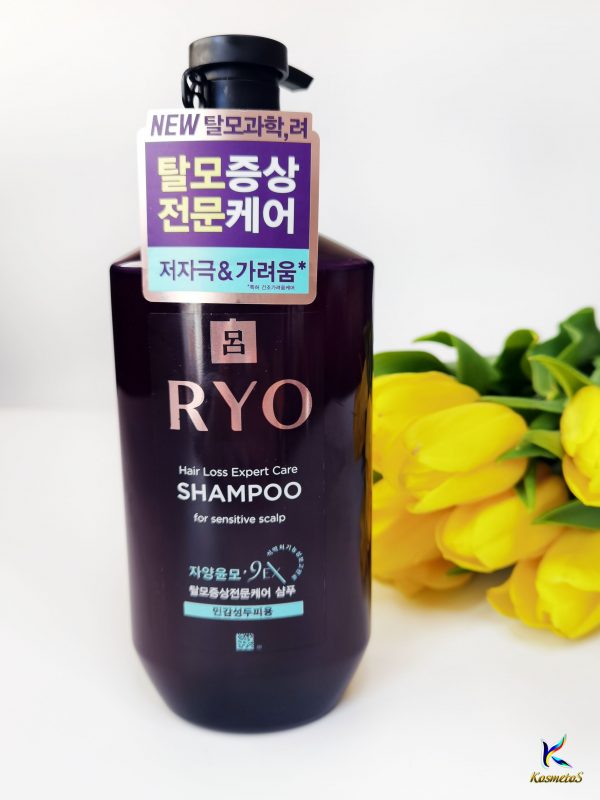 Ryo Hair Loss Expert Care Shampoo For Sensitive Scalp 2