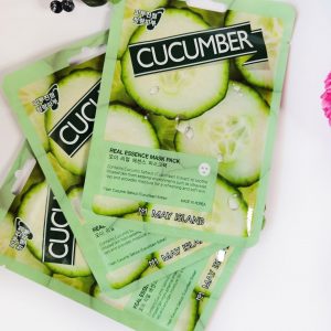 May Island Cucumber Real Essence Mask Pack 2