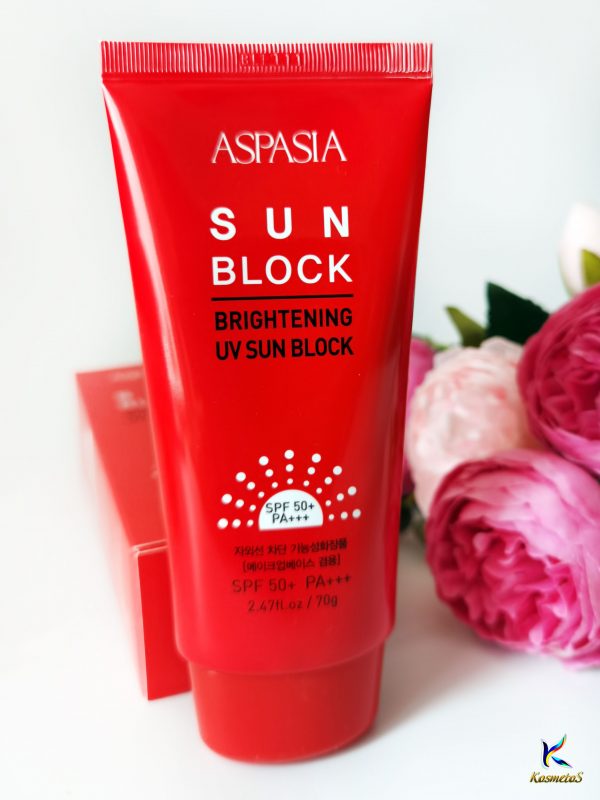 Aspasia Sun Block Brightening UV SUN BLOCK SPF50+ PA+++ 1