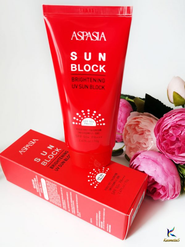 Aspasia Sun Block Brightening UV SUN BLOCK SPF50+ PA+++ 2